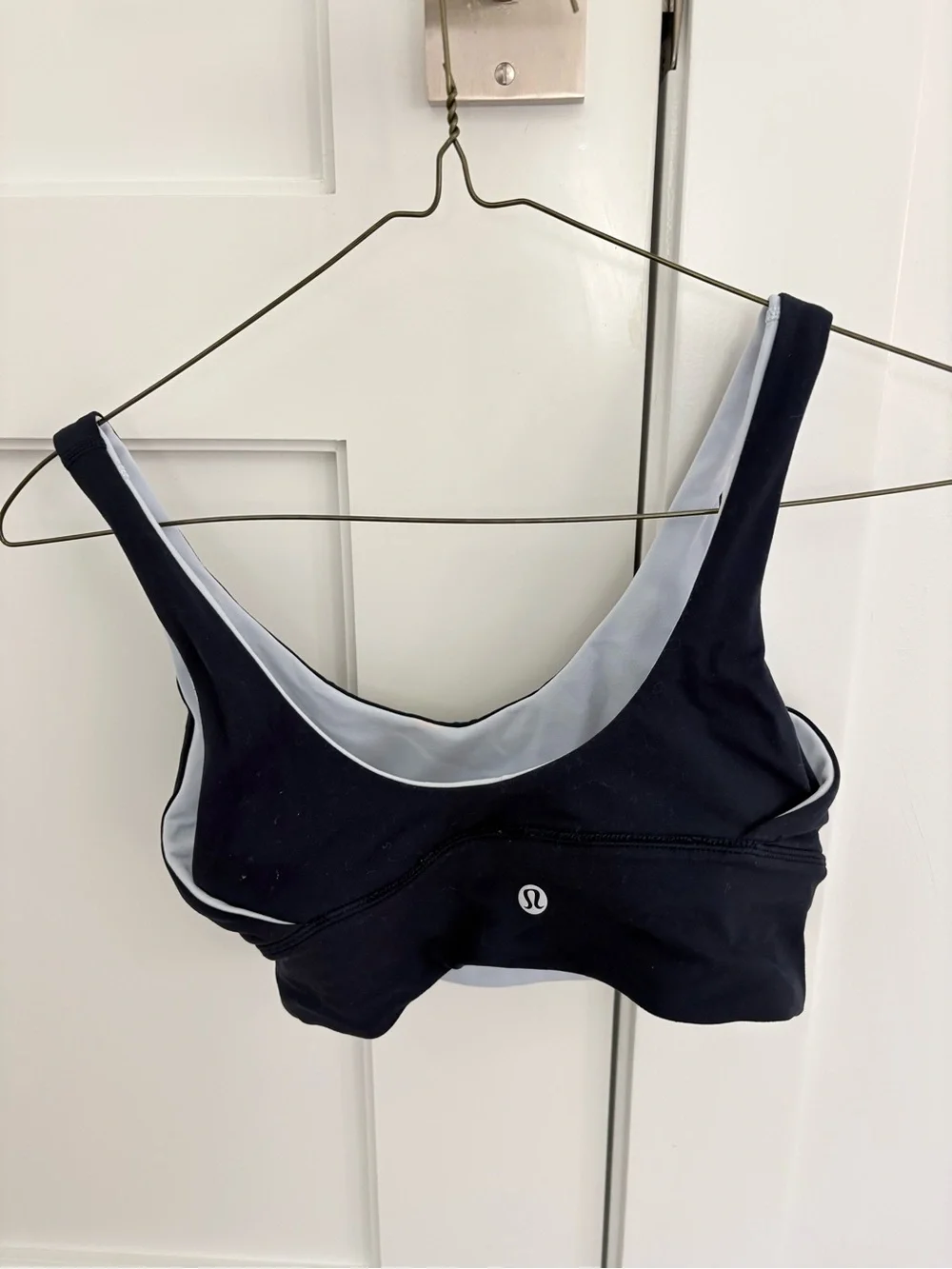lululemon athletica Reversible Scoop Bralette - Navy & Light Gray